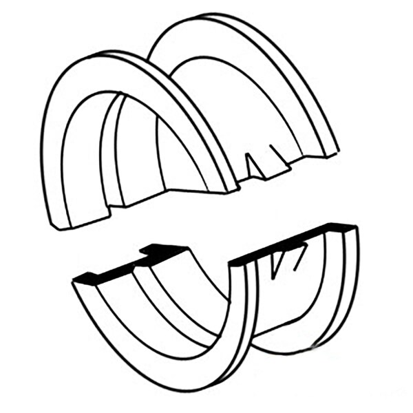 Aftermarket New Thrust Washer Set Fits John Deere Tractor 770 762 850 855 862 890 Plus AR89622 - main